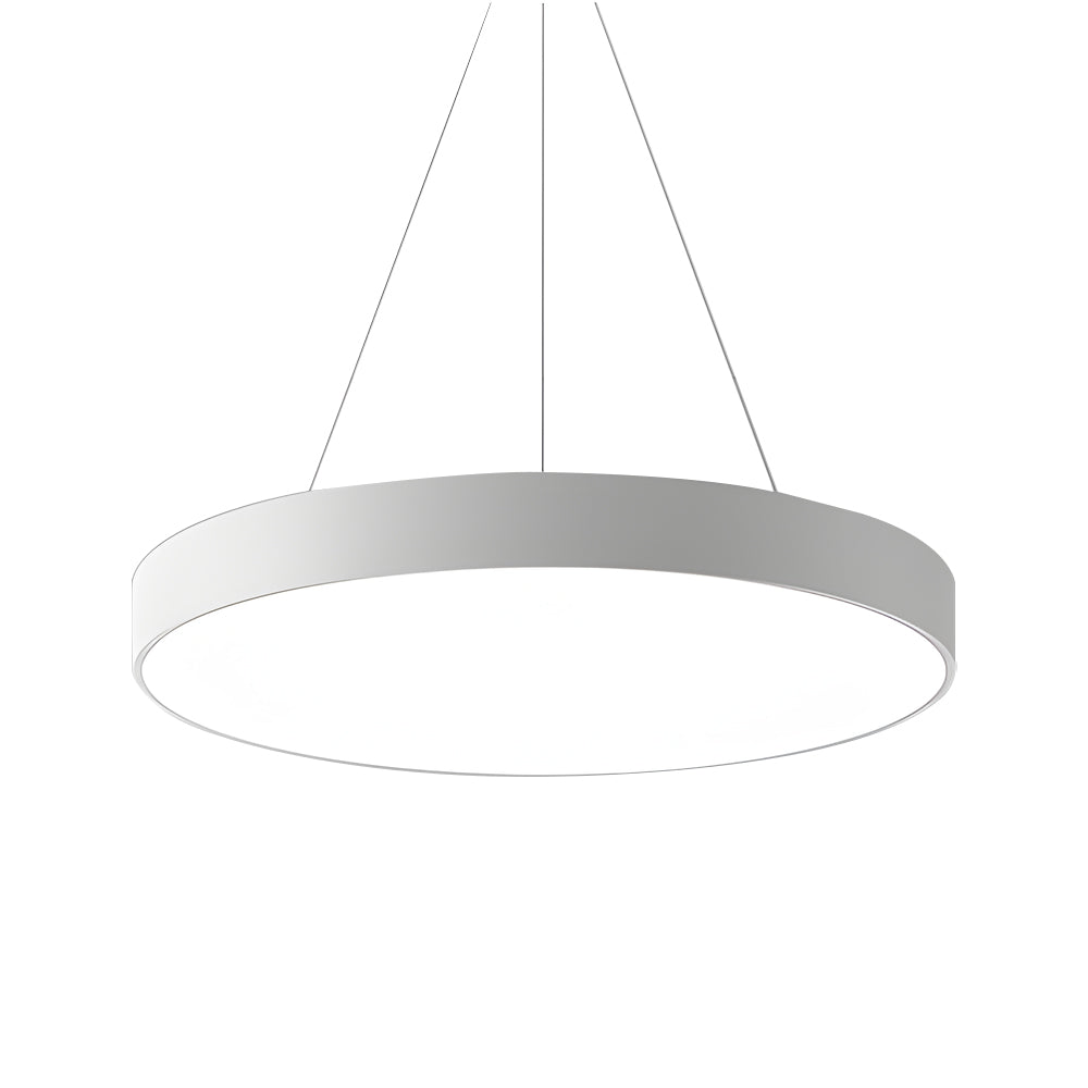 Round Pendant LED Office Lighting Modern Suspended Luminaires for Workspace