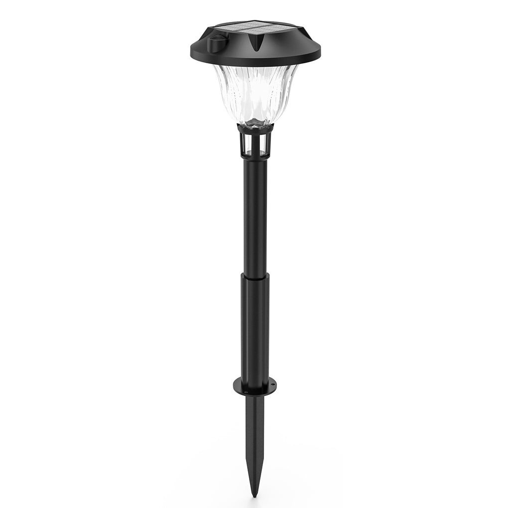 4-Pack LED Waterproof Black Modern Intelligent Solar Lights Outdoor Lawn Lamp