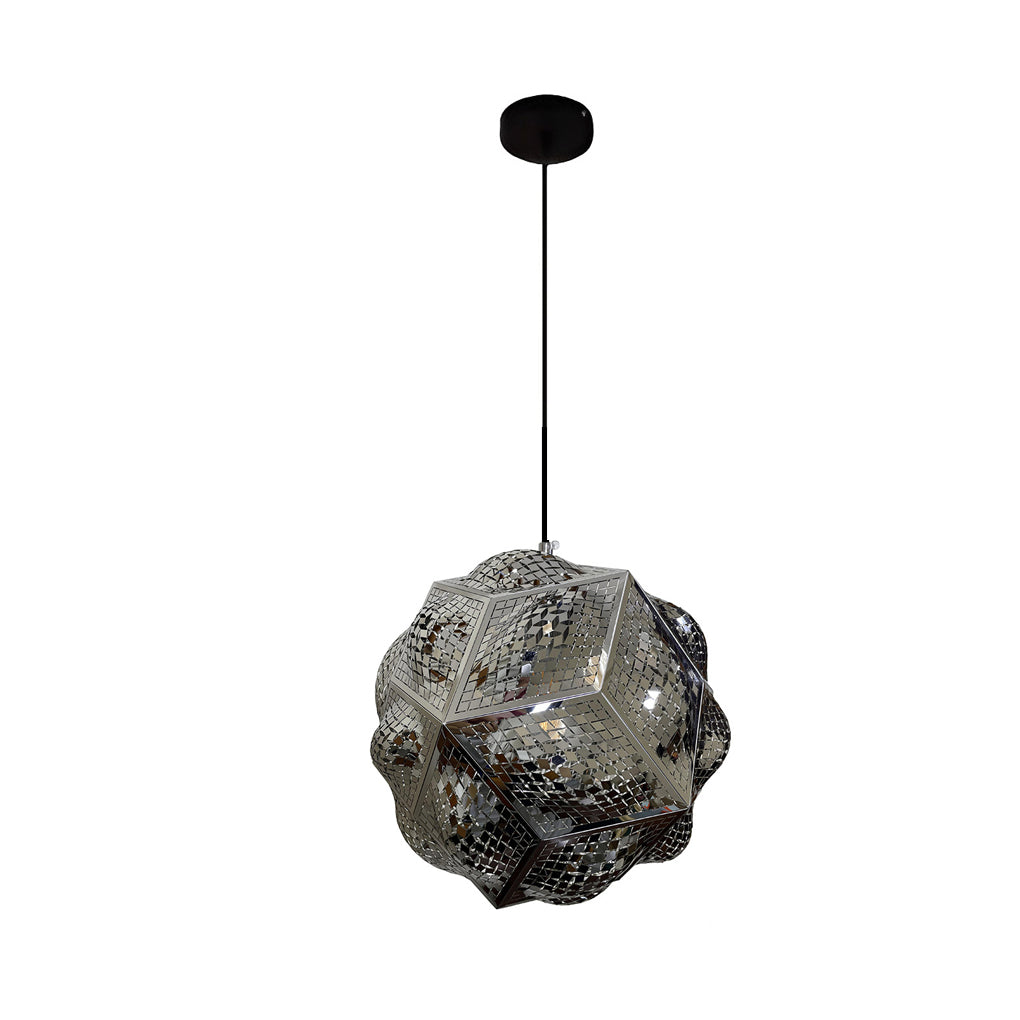 Irregular Ball 3D Stainless Steel Postmodern Chandelier Pendant Lights