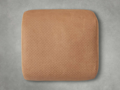 Fresno Leather Ottoman