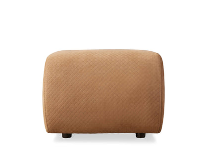 Fresno Leather Ottoman