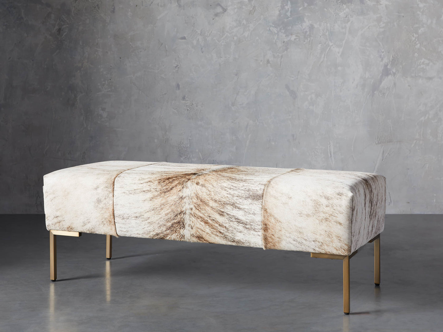 Tilton Hair on Hide Bench