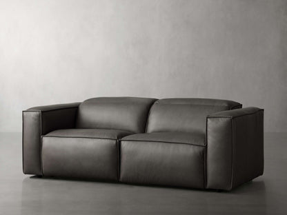 Coburn Leather Two-Piece Motion Sofa