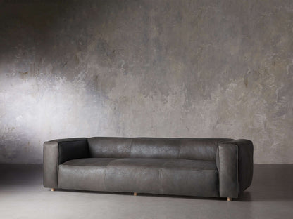 Madrone Leather Sofa