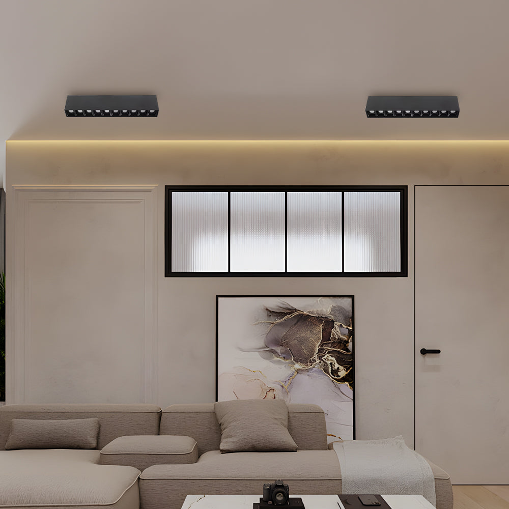 Surface Mount Linear LED Ceiling Downlight Fixture