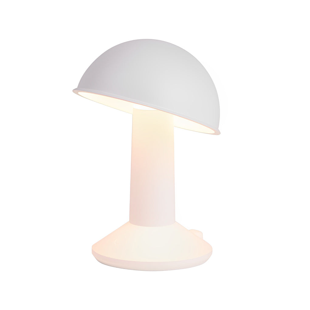 Cordless Touch Control Tiltable Mushroom Table Ambient Lamp