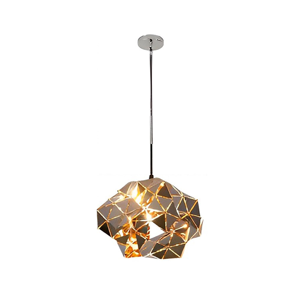 Irregular Decor Stainless Steel Hollow Creative Post-Modern Chandelier