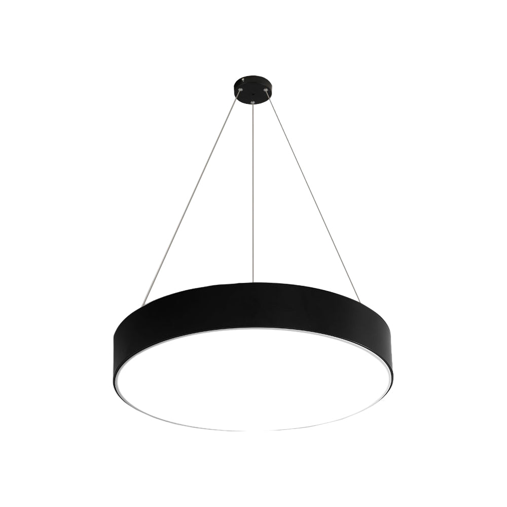 Round Pendant LED Office Lighting Modern Suspended Luminaires for Workspace