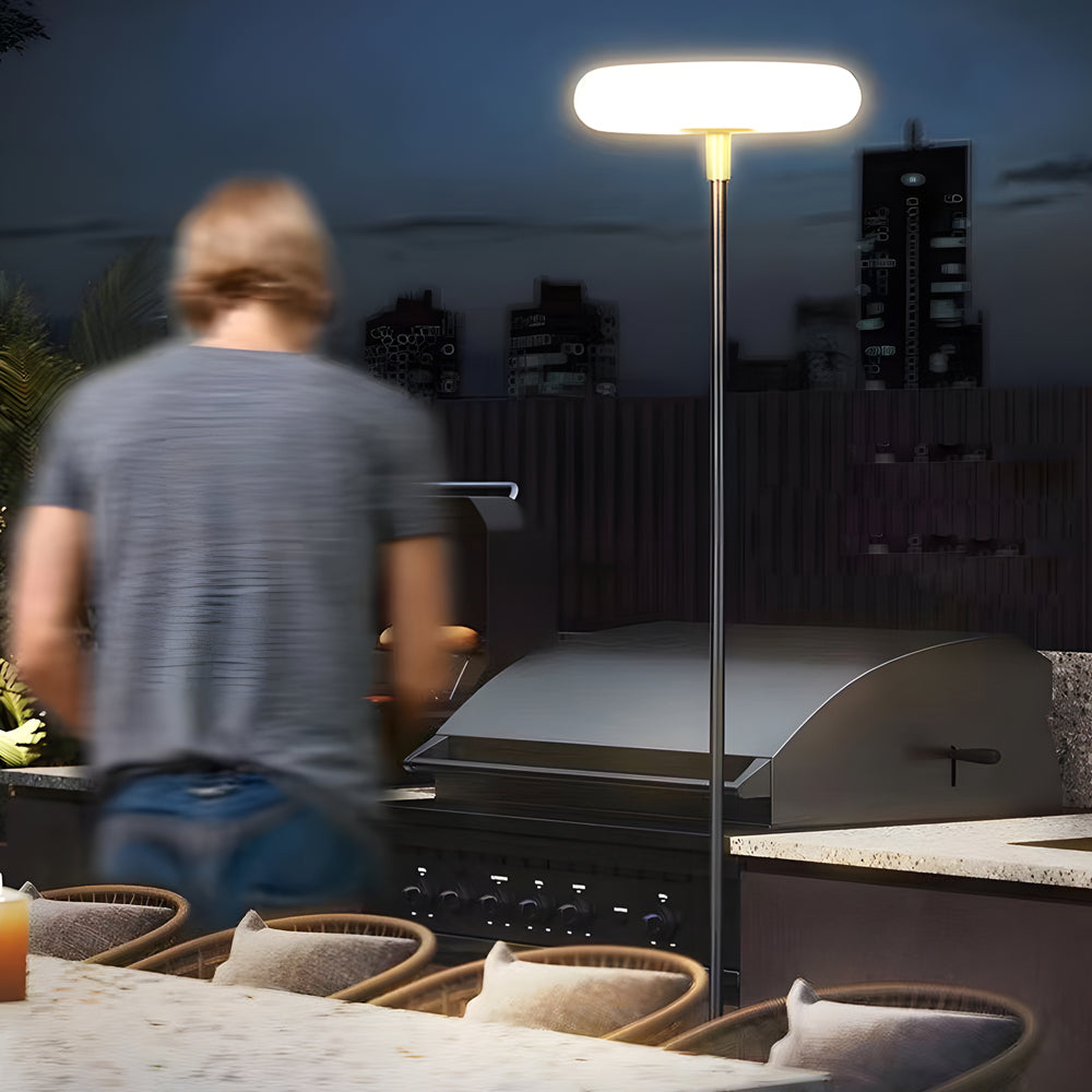 Modern Post Standing LED Outdoor Floor Lamp