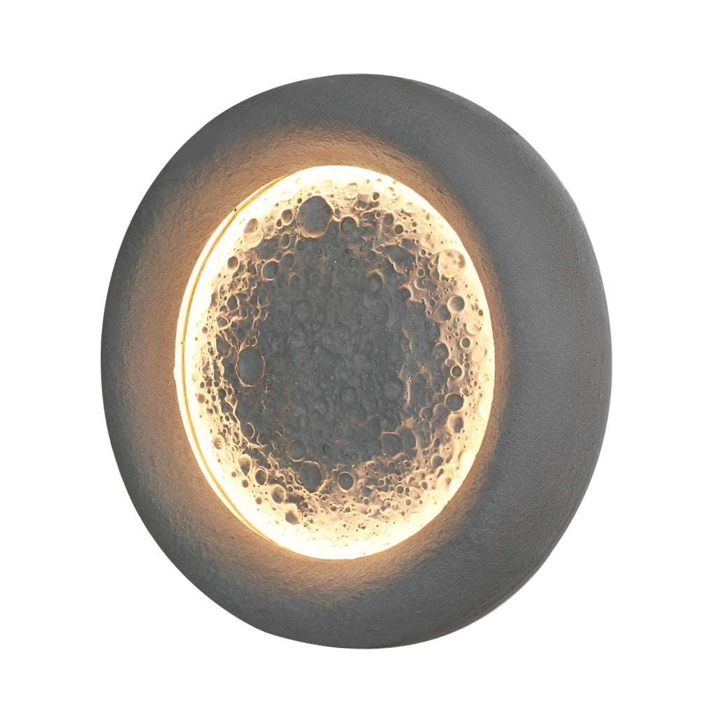 Moon Craters Design LED Waterproof Modern Outdoor Wall Lamp Exterior Lights