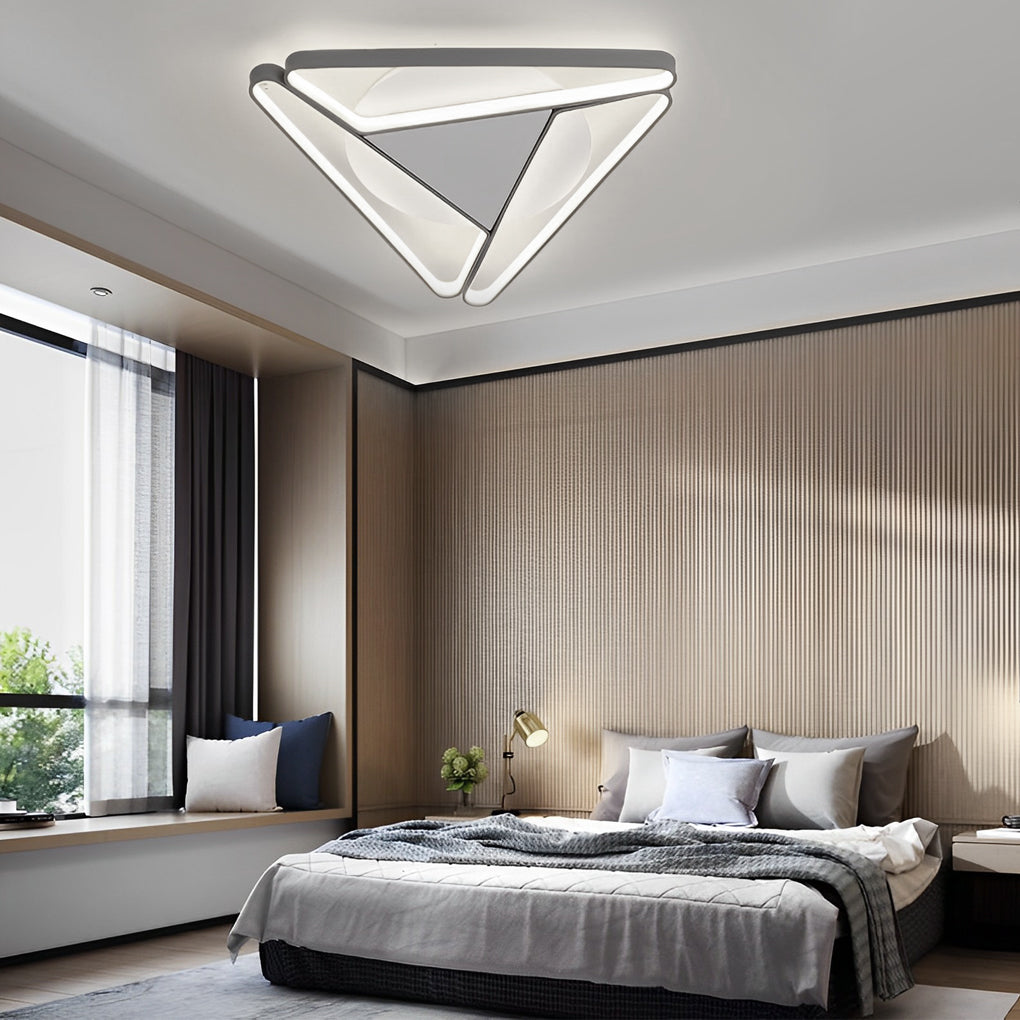 Geometric Design LED Modern Ceiling Lights Flush Mount Ceiling Lamp