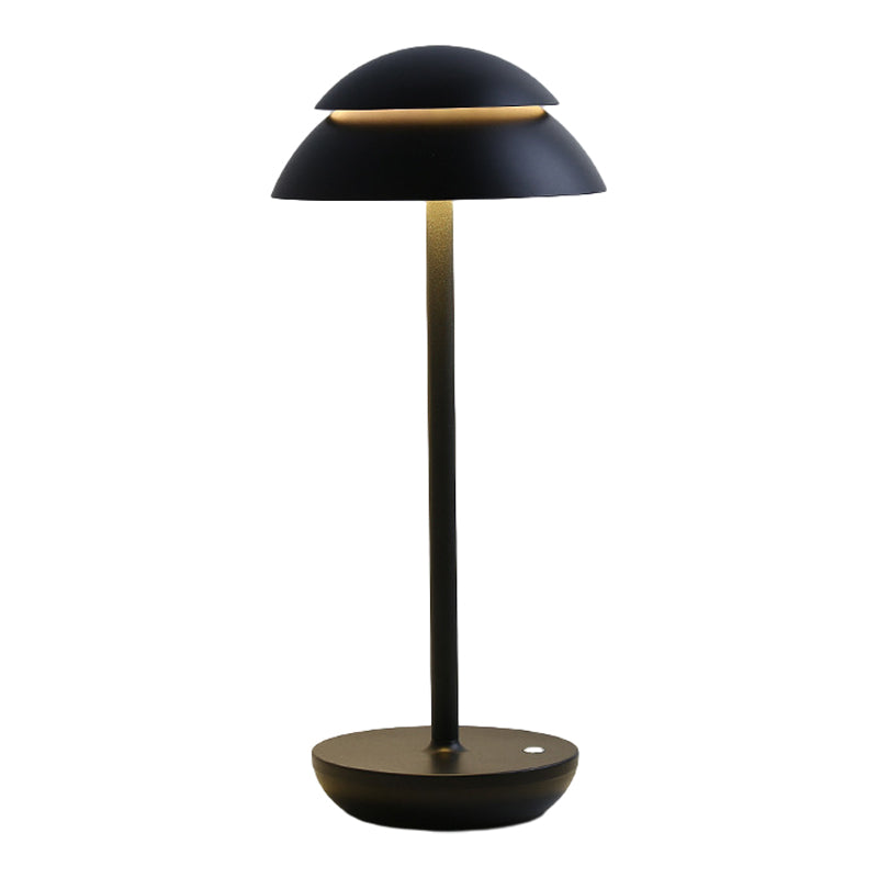 Modern Double Dome LED Accent Table Lamp Touch on/off