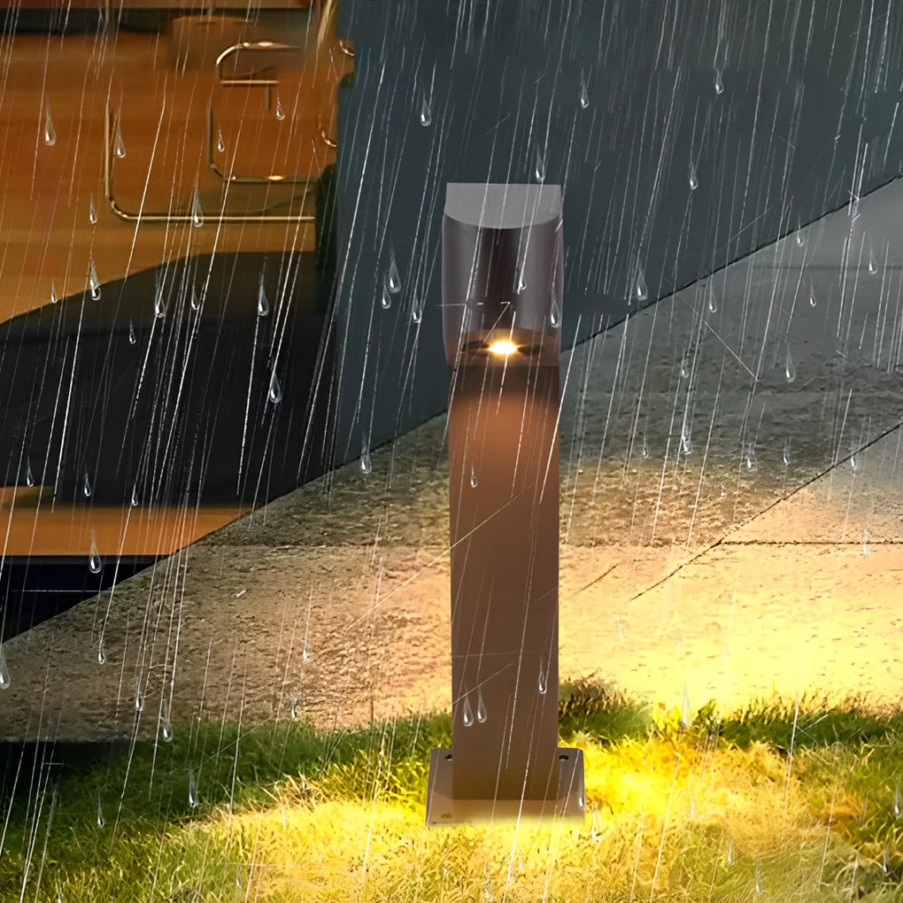 Aluminum Waterproof LED Black Modern Outdoor Light Pathway Lighting