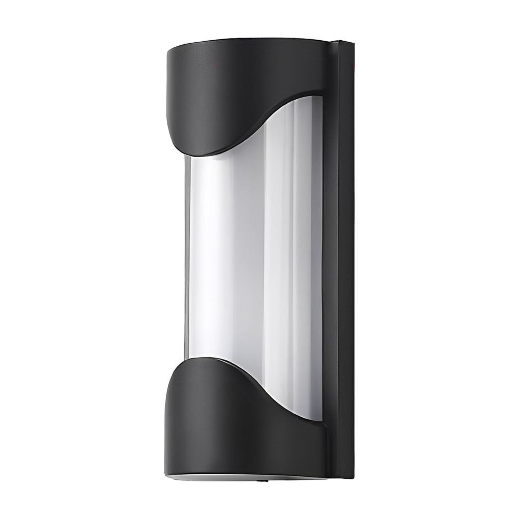 Creative Waterproof LED Black Modern Outdoor Wall Lamp Exterior Lights