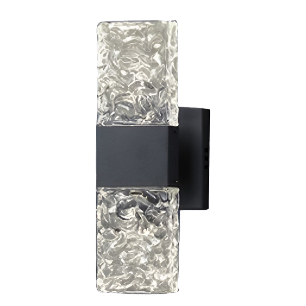 [Clearance Sale] Creative Crystal Up and Down Lights LED Electroplated Modern Wall Sconces