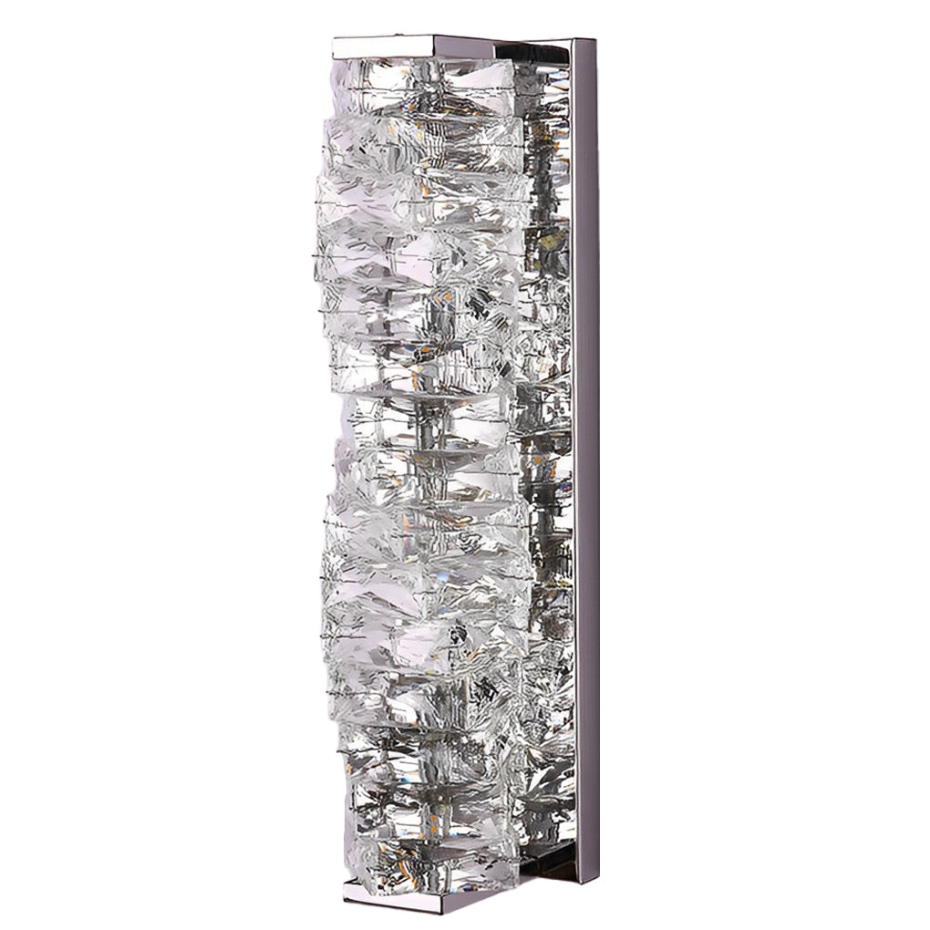 Creative Crystal Three Step Dimming Light LED Modern Wall Sconce Lighting Wall Lamp