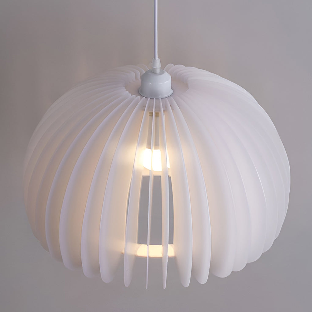 Lantern Shaped 3 Step Dimming LED 16W White Nordic Pendant Light