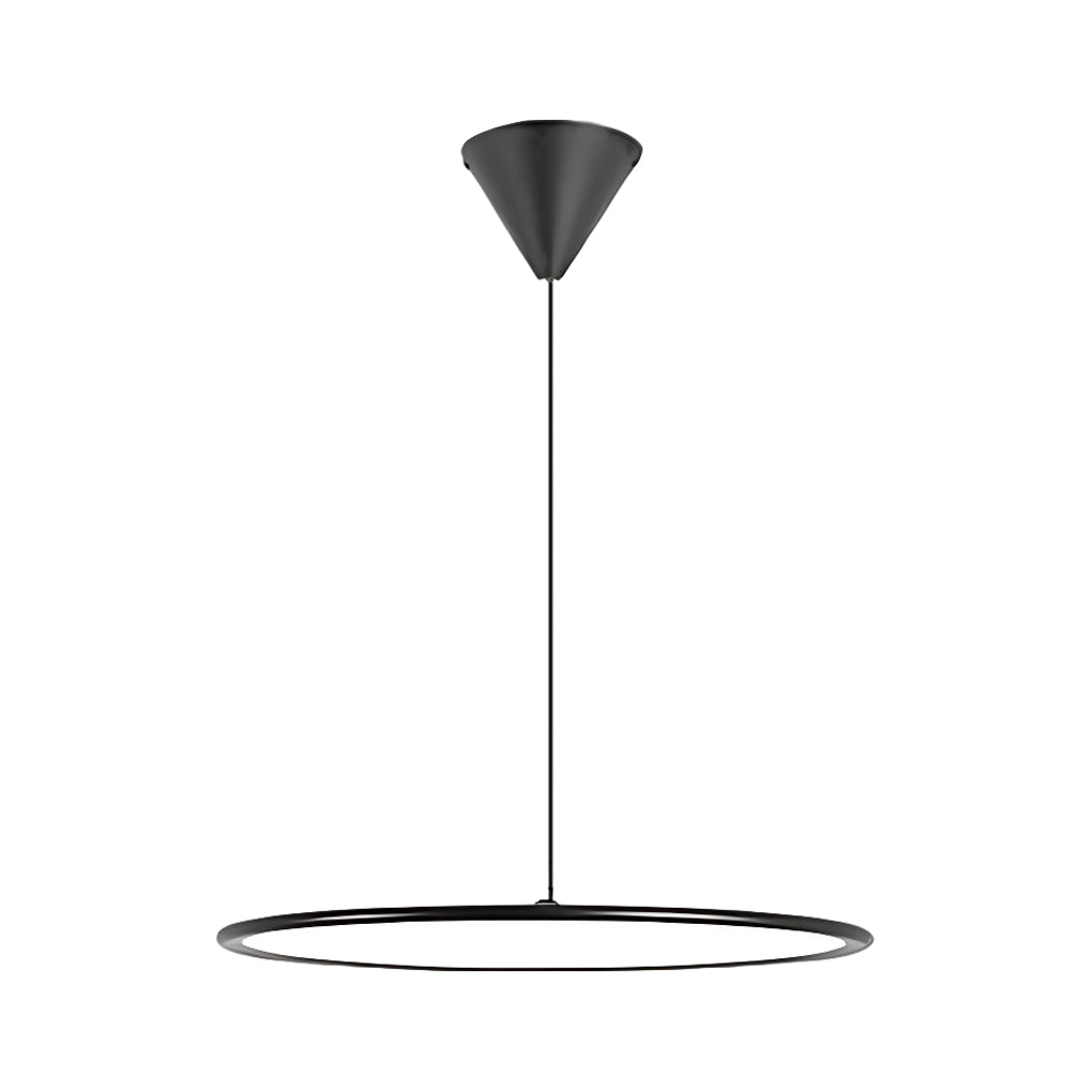 Minimalist Modern Circle Linear Industrial Pendant Lighting