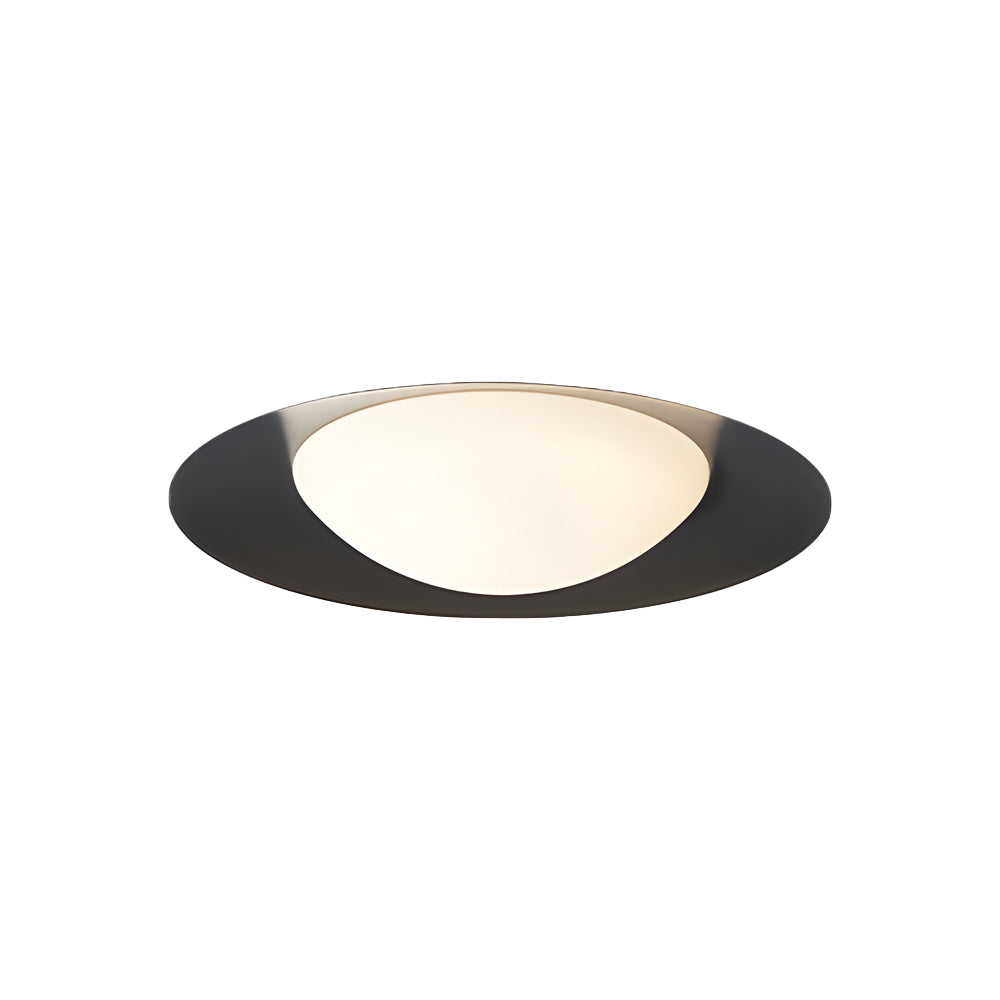 1-Light Round LED Flush Mount Ceiling Light