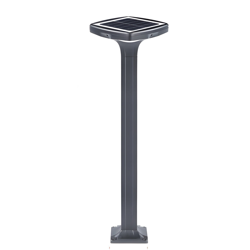 Square Waterproof LED Outdoor Black Modern Path Lights Post Lighting