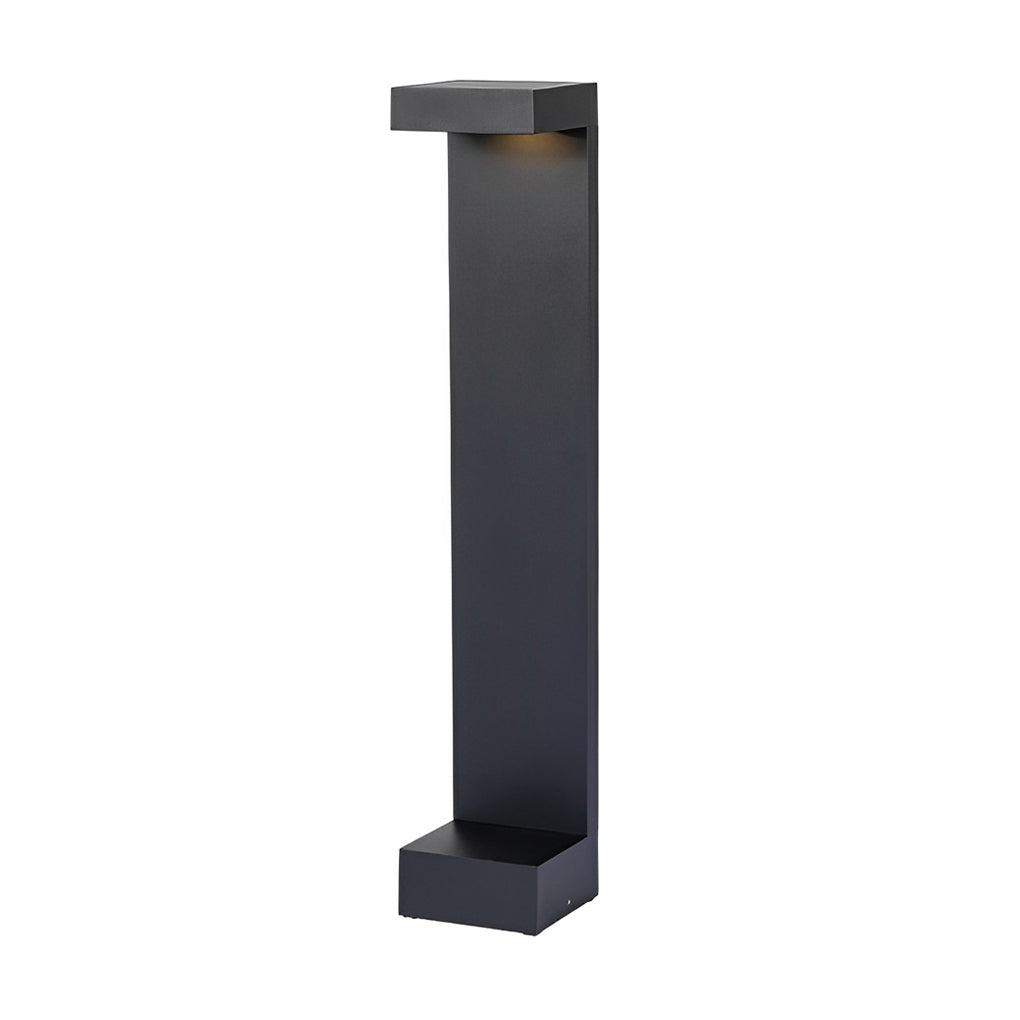 I-Shaped Waterproof Aluminum LED Black Modern Outdoor Pathway Lights