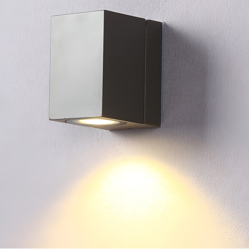 Square Adjustable Waterproof Motion Sensor LED Sconces Indoor Outdoor Wall Lamp Spot Lights