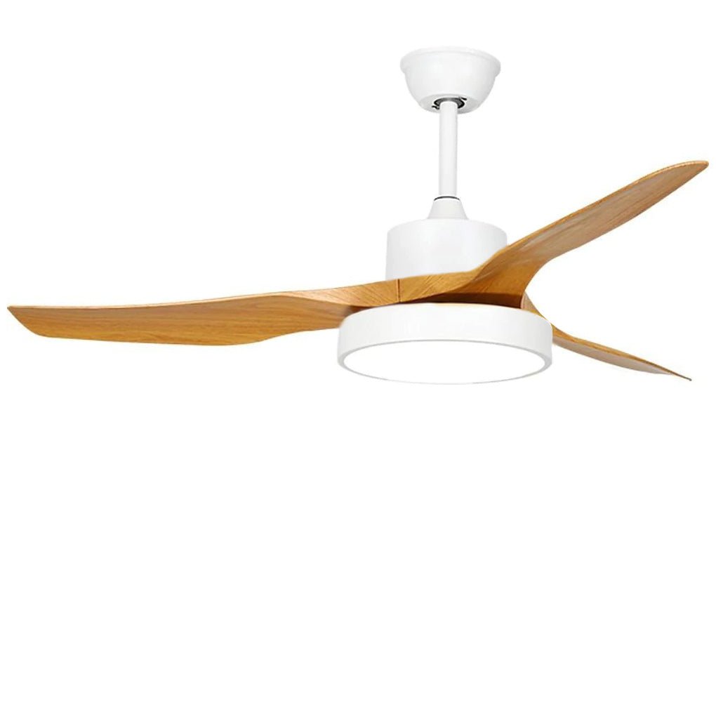 3-Blade Rustic Ceiling Fans with LED Light