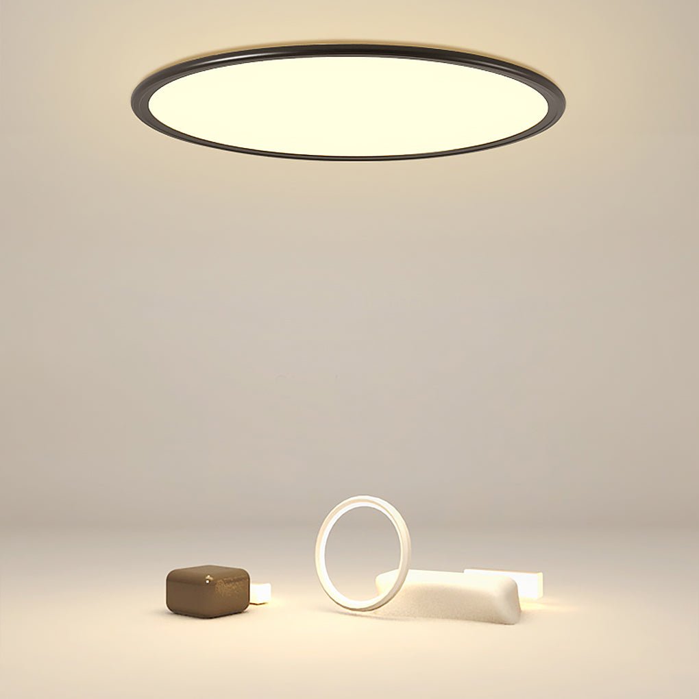 30'' Round LED Ultrathin Flush Mount Modern Lighting