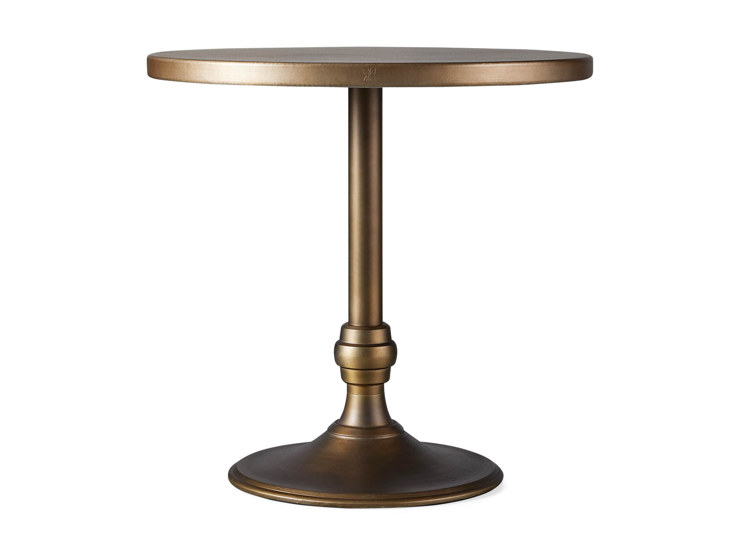 Recycled Metal Counter Table with Wade Base