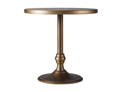 Recycled Metal Counter Table with Wade Base