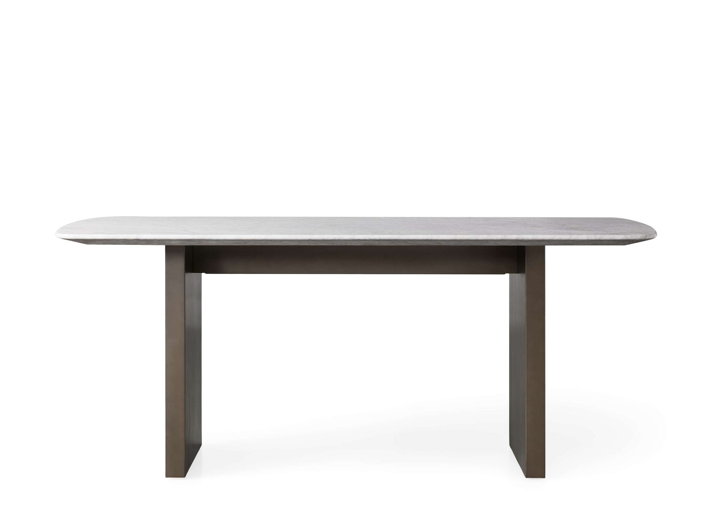 Saint Germain Stone Dining Table with Clement Base