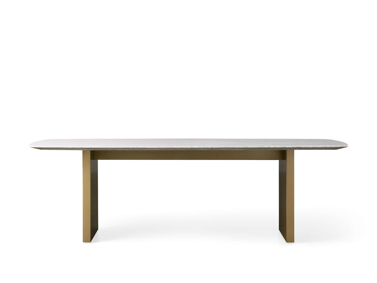 Saint Germain Stone Dining Table with Clement Base