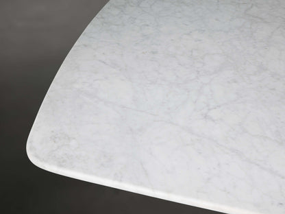 Saint Germain Stone Dining Table with Clement Base