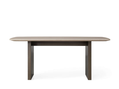 Saint Germain Stone Dining Table with Clement Base