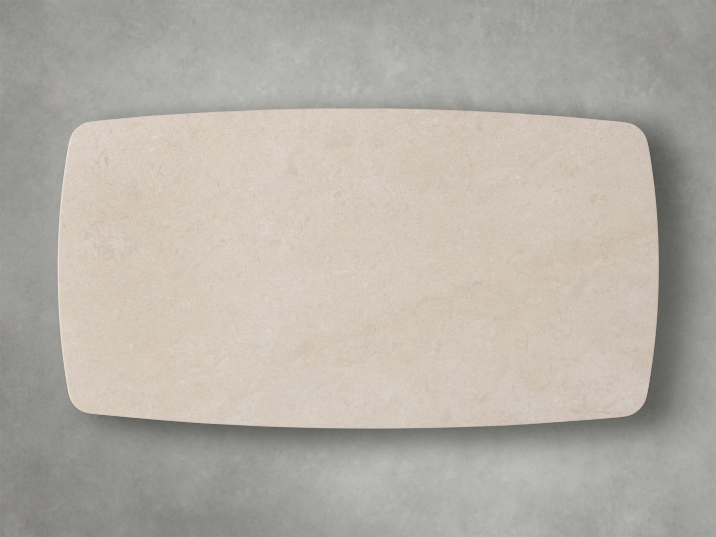 Saint Germain Stone Dining Table with Clement Base