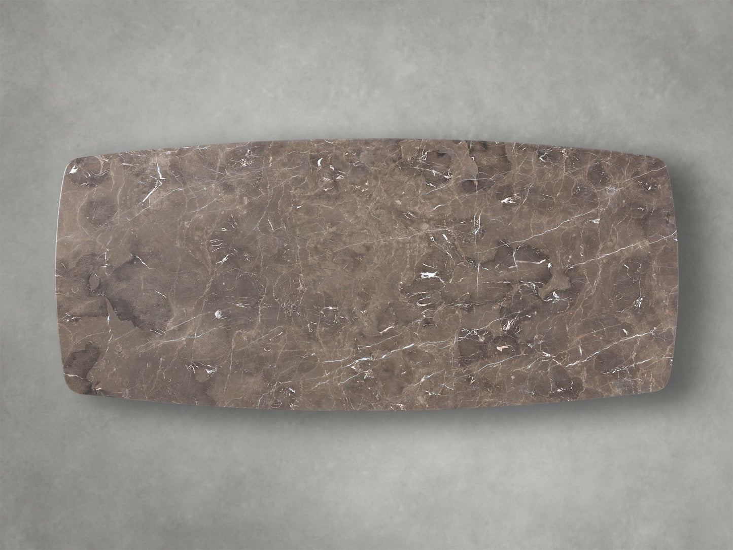 Saint Germain Stone Dining Table with Clement Base