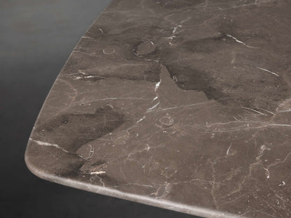 Saint Germain Stone Dining Table with Clement Base