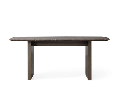 Saint Germain Stone Dining Table with Clement Base
