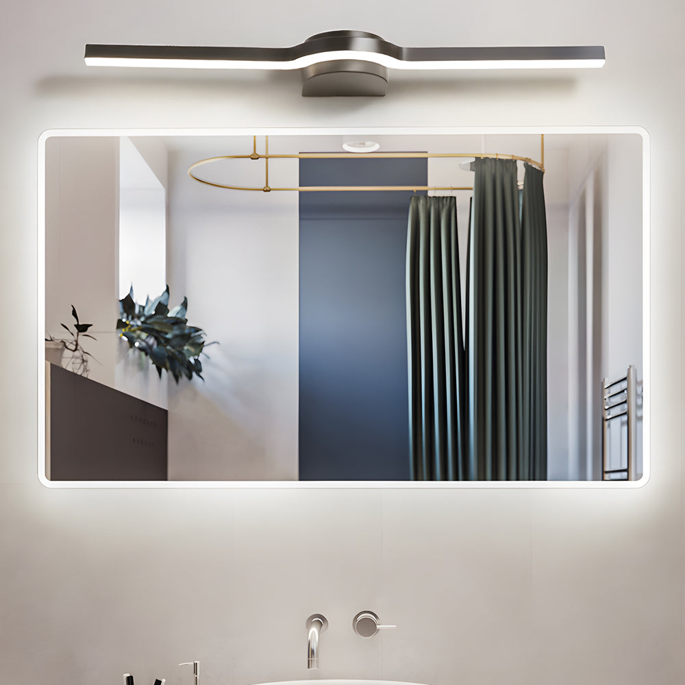 Curved Modern LED Bathroom Vanity Light in 16''/23''/31'' Length