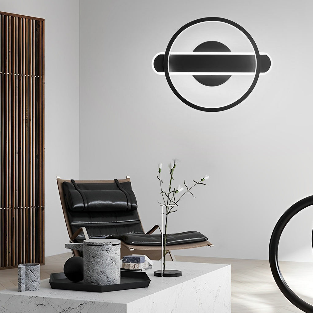 Circular Strip Creative LED Eye Care Modern Minimalist Wall Light Fixture