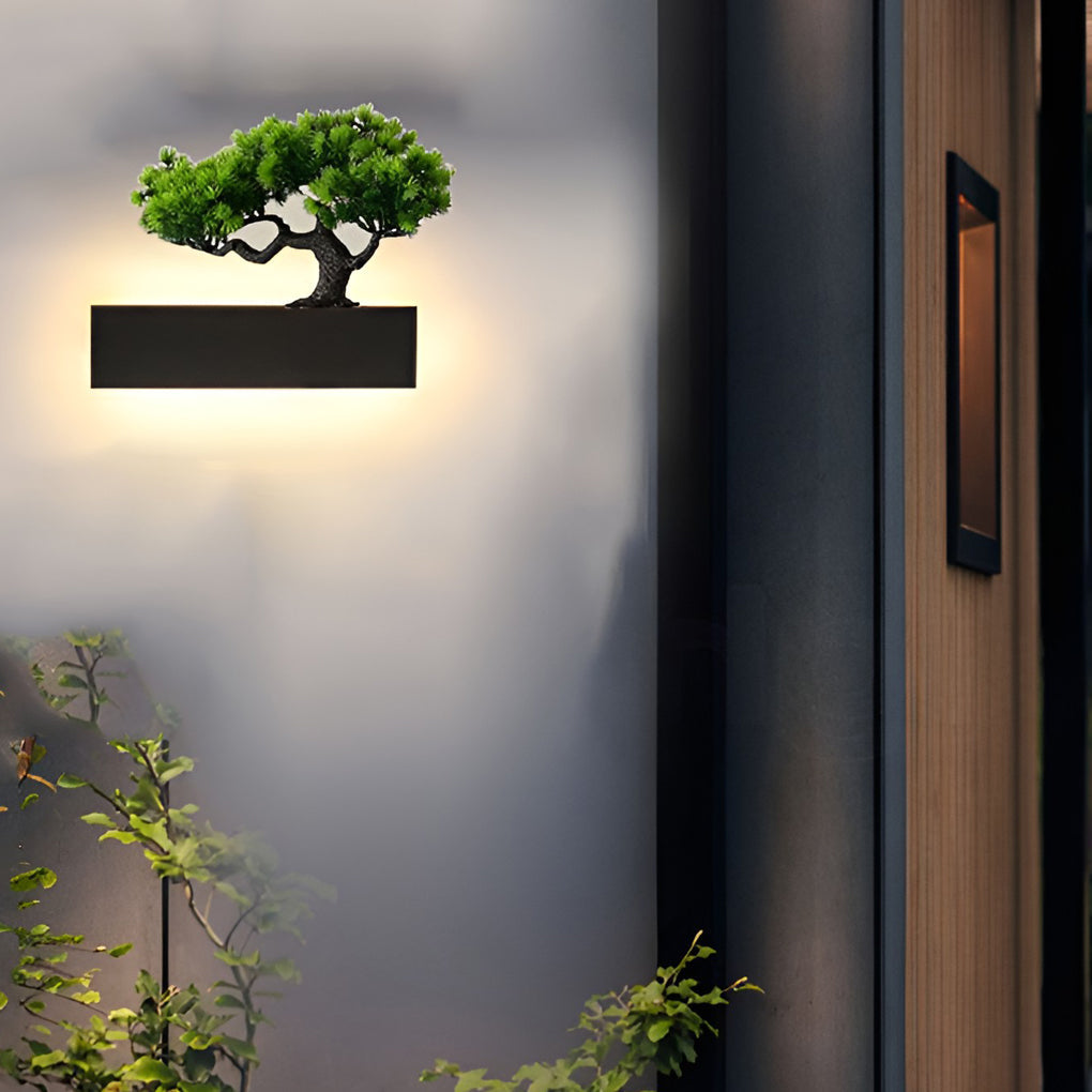 Waterproof Strip Landscape Decorative Modern Outdoor Wall Lights Sconces