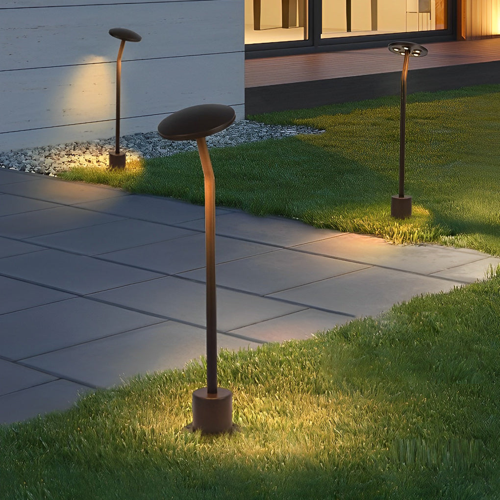 Outdoor Waterproof Mushroom Creative LED Modern Lawn Light Path Lamp