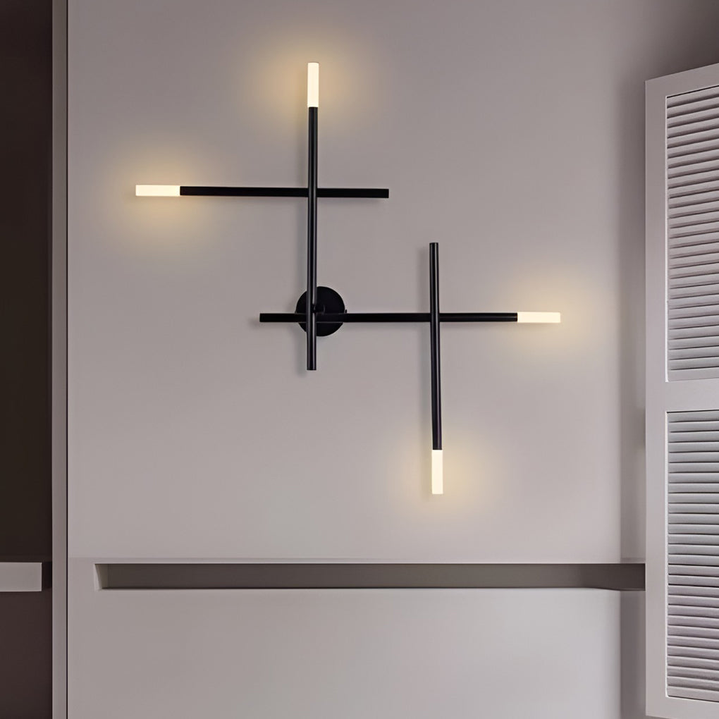 Creative Geometric Strip LED Modern Wall Lamp Wall Sconce Lighting