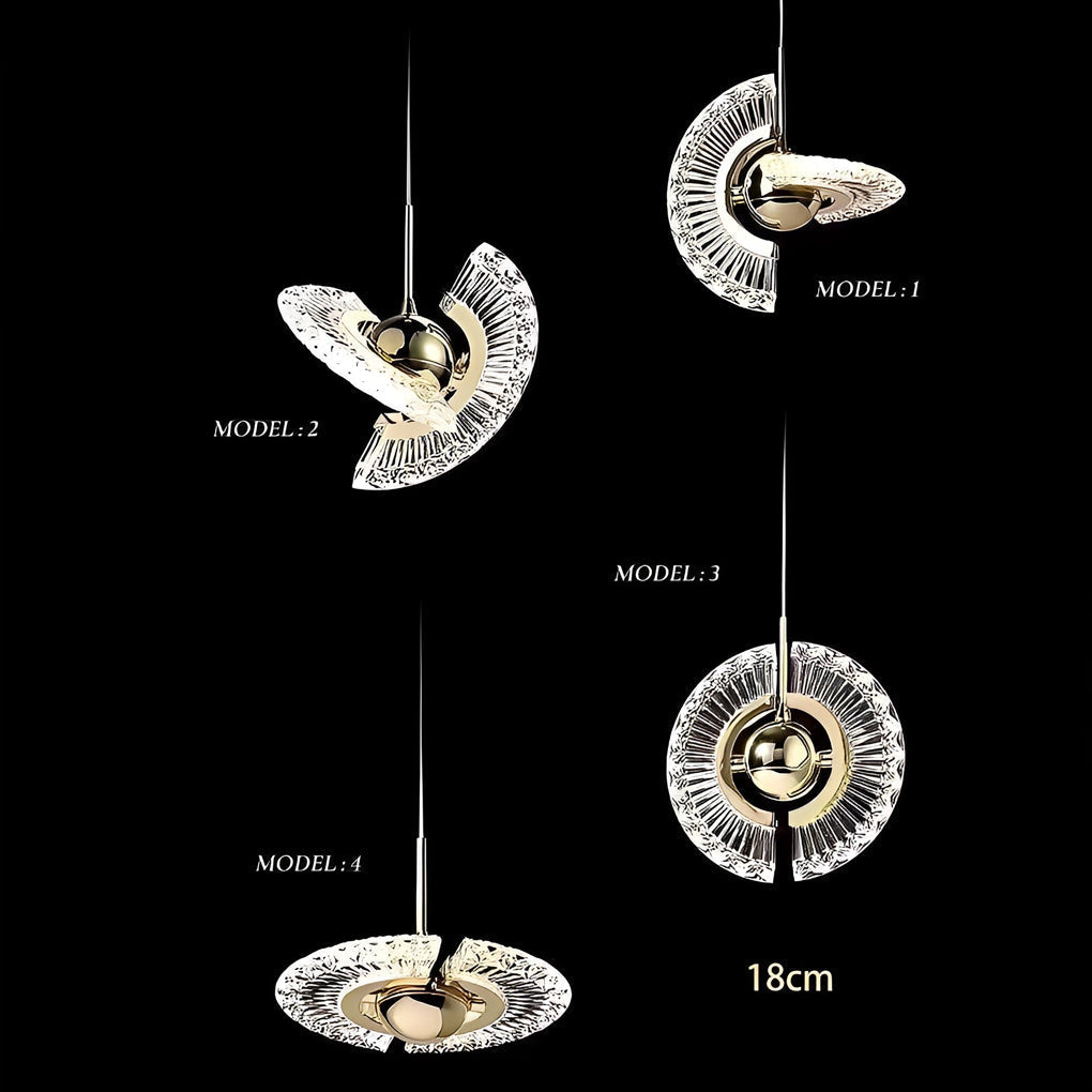 Adjustable Circle LED Nordic Pendant Lighting Hanging Lamp Island Lights