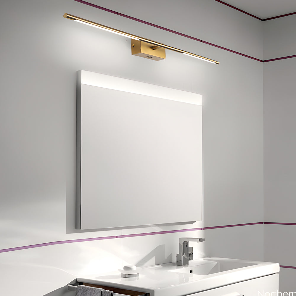 Modern Gold LED Bathroom Vanity Light  ??23.6" & 39.4", Warm & White Light for Stylish Illumination