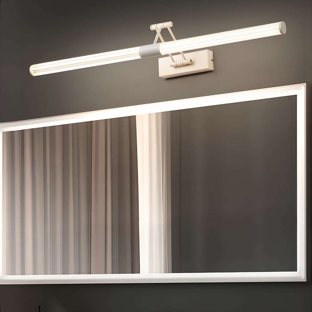 Foldable LED Vanity Light with Dual Adjustable Arms and 360-Degree Lighting