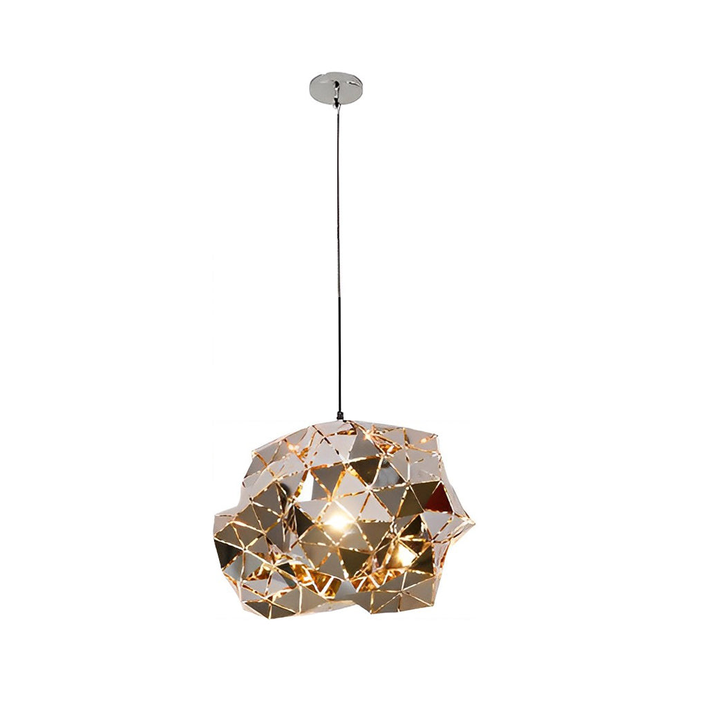 Irregular Decor Stainless Steel Hollow Creative Post-Modern Chandelier