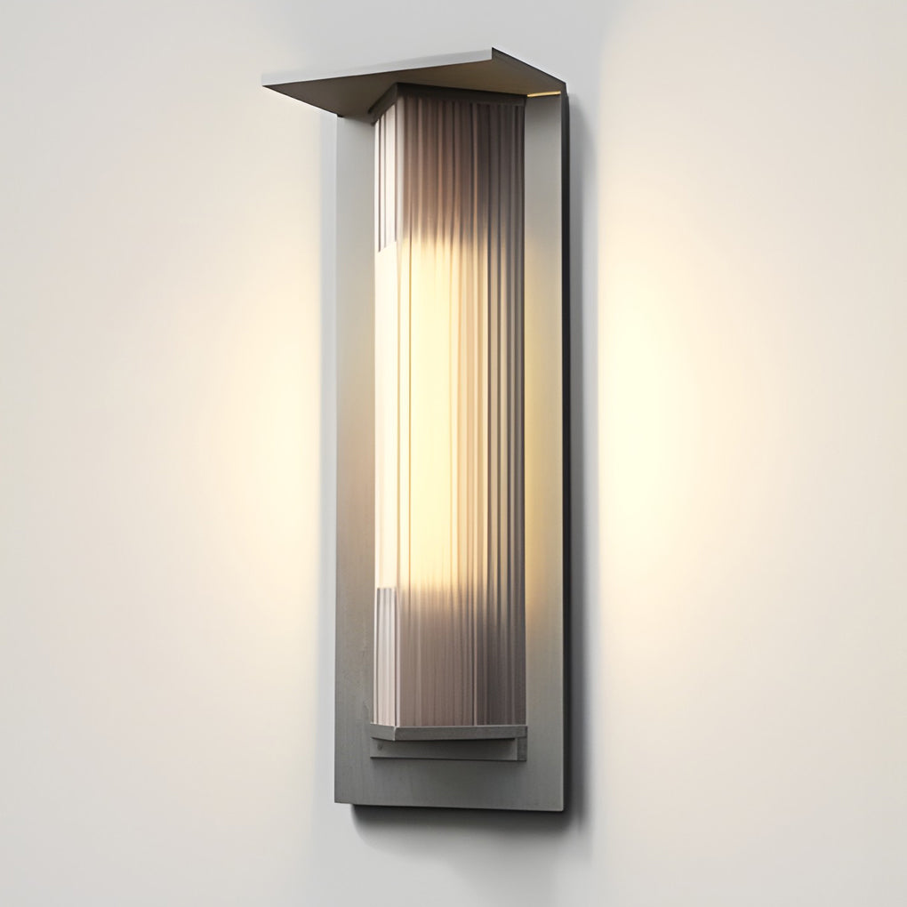 Waterproof LED Solar Vintage Outdoor Wall Light Fixture Wall Lamp