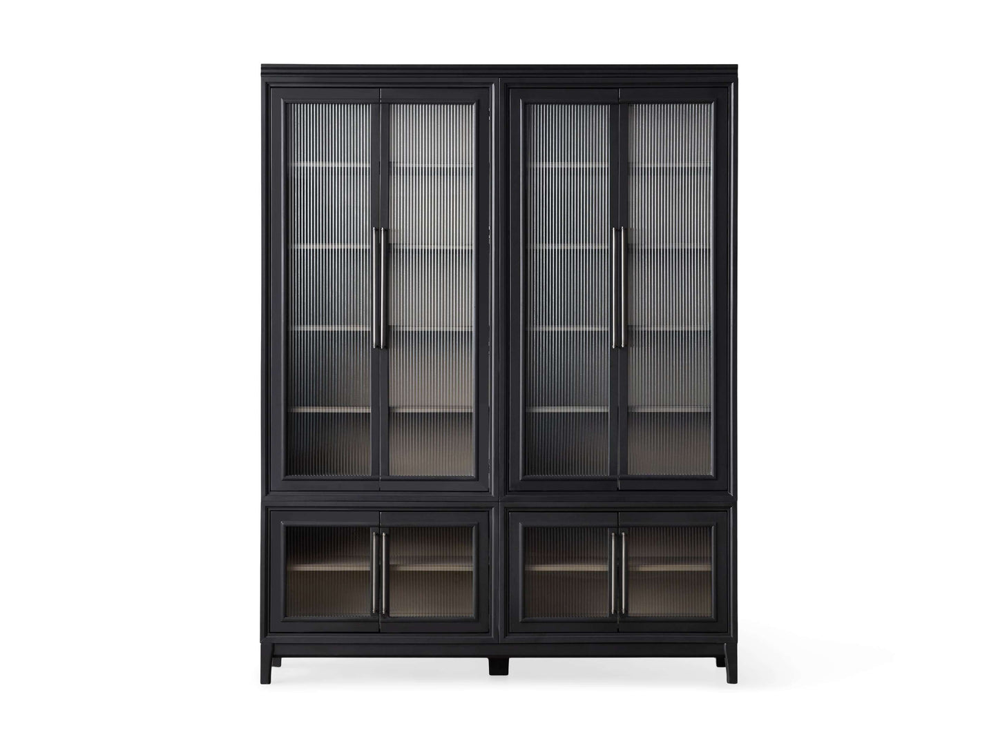 Rowan Modular Stacked Glass Cabinet