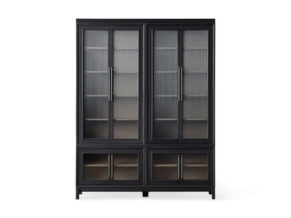Rowan Modular Stacked Glass Cabinet